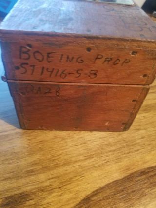 Boeing Tool with Brown & Sharpe Indicator Complete with Boeing Wooden Box 5