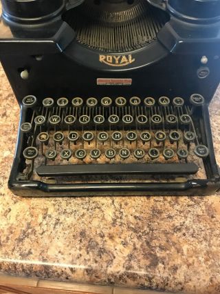 Antique/Vintage Royal Typewriter Model 10 1920’s X - 1122386 2