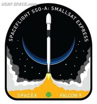 SSO - A SMALLSAT EXPRESS - SPACEX FALCON 9 - VAFB Launch - Mission PATCH 2