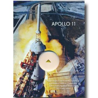 Apollo 11 Flown To The Moon - " Columbia " Kapton Foil Presentation