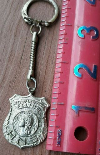Commemorative Communion Mass And Breakfast March 23,  1969 Nypd Key Chain Badge