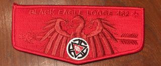 Black Eagle Lodge 482 / Transatlantic Council 2015 Centennial Ghost Flap