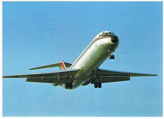 Postcard Toa Douglas Dc9 Japan Issue Aviation Airport Airways