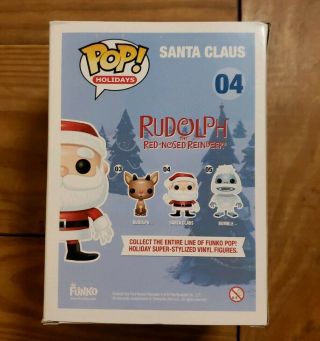 Funko Pop Rudolph The Red Nosed Reindeer Santa Claus 2