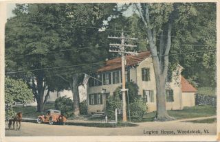 Woodstock Vt – Legion House - 1947