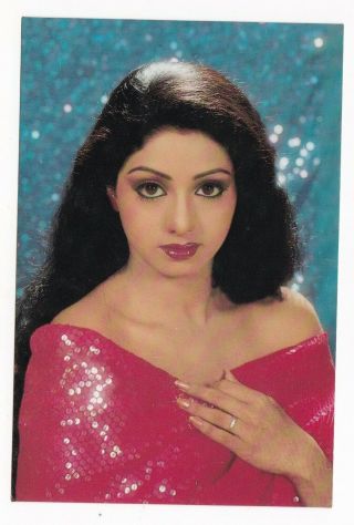 Sridevi,  Sri Devi Orig Bollywood Postcard (venus F 57)