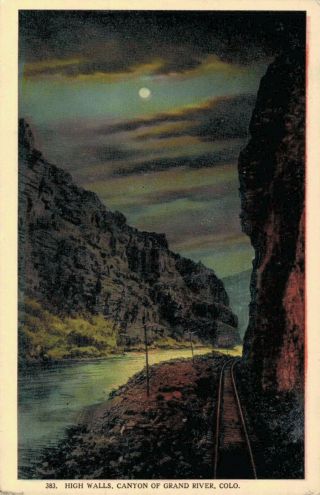 Usa Colorado High Walls Canyon Of Grand River 02.  04