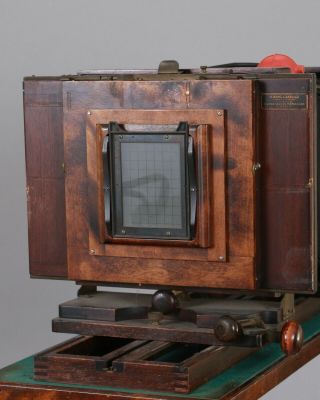 1900 Studio Portrait Camera with 5x7 and 4x5 backs,  5 4x5 film holders. 3