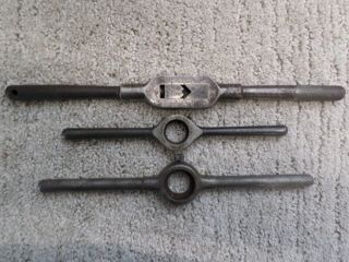 Tap And Die Wrenches Antique Three Here