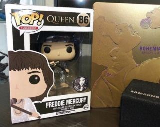 Custom Funko Pop Queen Freddie Mercury Glitter Leotard/bare Feet Variant