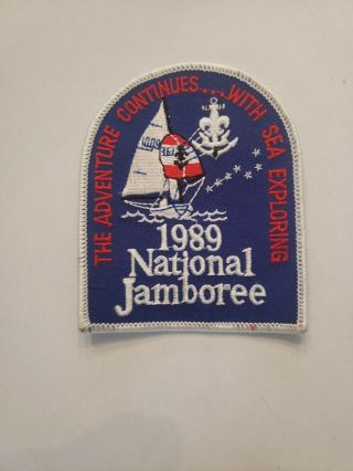 Sea Scouts/ Sea Explorers 1989 National Jamboree Patch -