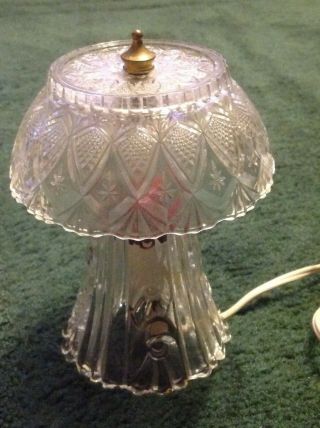 Vintage Crystal Table Bedside Lamp