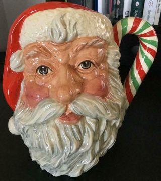 Royal Doulton Signed Large Santa Claus Toby Character Mug D6840 Limited Edition