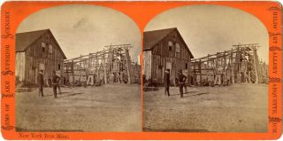 1870s Childs Marquette Michigan Lake Superior Series York Iron Mine (3)