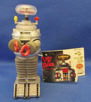 Lost In Space B - 9 Talking Robot Mini Toy Keychain - Basic Fun - 1997