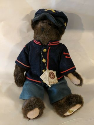 Boyds Bears Civil War Mason 14 " Plush Bear With Full Uniform And Tag