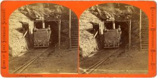 1870s Childs Marquette Michigan Lake Superior Series Among The Iron Mines (3)