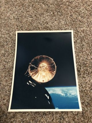 Nasa Project Gemini Photo Mcdonnell Douglas Dated 13/15/65