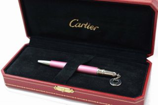 Authentic Cartier Ballpoint Pen Charms De Cartier 805963