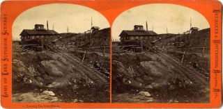 1870s Childs Marquette Michigan Lake Superior Series Among The Iron Mines (1)