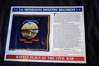 Battle Flags Of The Civil War 1st Minnesota Infantry Regiment