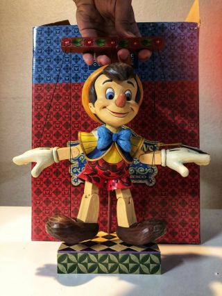 Jim Shore Disney Pinocchio 70 Years Of Wishing On A Star (rare - Large)