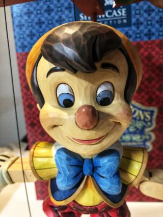 Jim Shore Disney Pinocchio 70 Years Of Wishing On A Star (Rare - Large) 5