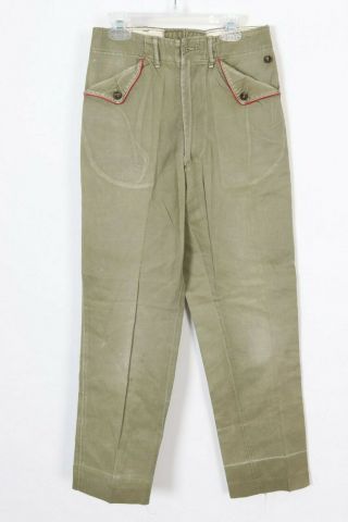 Vintage Boy Scout Bsa Uniform Pants Usa Mens Size 27x29