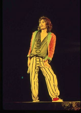 Mg96 - 169 Rolling Stones - Mick Jagger Vintage 35mm Color Slide