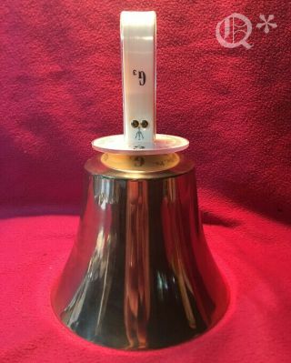 Malmark Handbell G3 Bronze Harmonic Bell