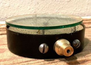 DATED 1910: Vintage ASHCROFT Brass Pressure Gauge,  Antique,  Steampunk 2