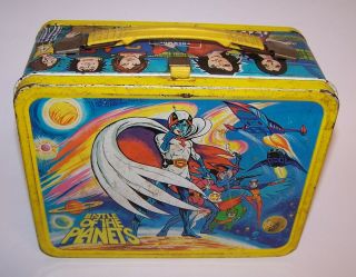 Battle Of The Planets Metal Lunch Box W/thermos 1979 Sandy Frank Film