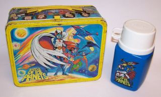 Battle Of The Planets Metal Lunch Box w/Thermos 1979 Sandy Frank Film 5