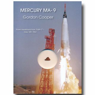 Mercury Ma - 9 Flown Heatshield Fragment Presentation