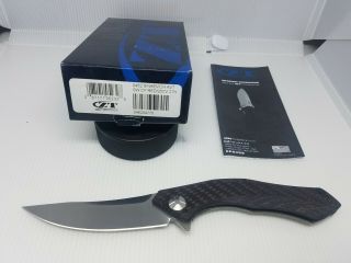 Zero Tolerance Zt 0462 Sinkevich Cpm - 20cv - Red Carbon Fiber Knife