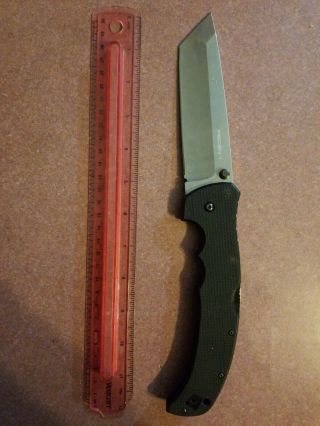 Cold Steel Knife Xl Recon 1 G - 10 Cts - Xhp Alloy 5.  625 " Custom Blade Lock Back