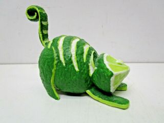 Enesco Home Grown Lime Cat Figurine