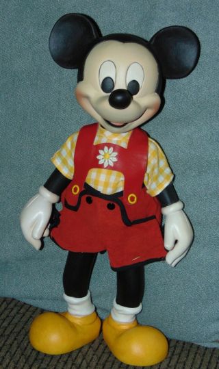 Rare Limited Edition Anri Carved Wooden Mickey Mouse 753/2500 Disney