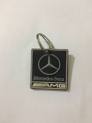 Mercedes - Benz Amg Logo Rubber Key Chain