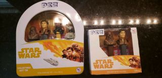 2018 Star Wars Han Solo Pez Collectible Tin By Movie Producer Lucasfilm Holywood