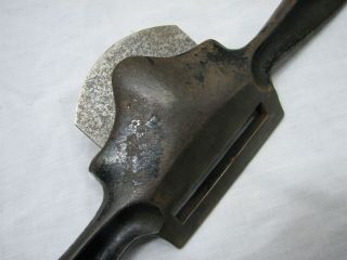 Antique Cin ' Ti Tool Co Ornate Spoke Shave Draw Knife Cincinnati Hargrave Iron 3