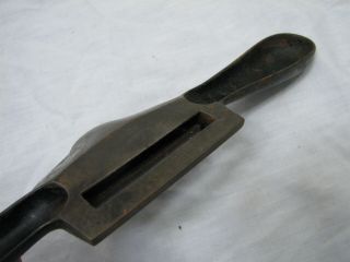 Antique Cin ' Ti Tool Co Ornate Spoke Shave Draw Knife Cincinnati Hargrave Iron 4