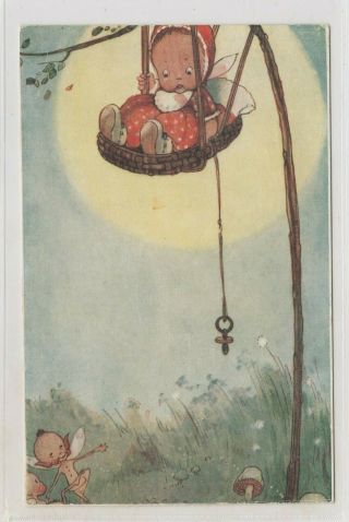 Vintage Postcard Artist Mabell Lucie Attwell Mother Goose Series 1910