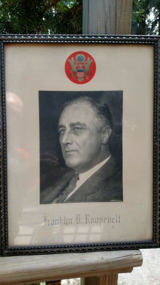 President Franklin Delano Roosevelt Fdr 13 X 17 Photo Picture Portrait