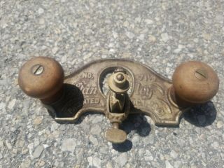 Vintage Stanley Router Cutter Plane 71 1/2 Patented 10 - 29 - 01