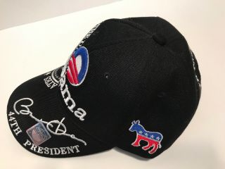 Barack Obama Black Baseball Cap 