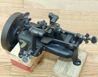Disston Hand Crank Band Saw Set - Swage Setting Machine - Antique Tool