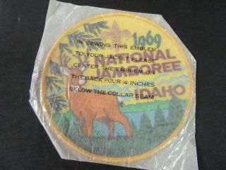 1969 National Jamboree Jacket Patch C56