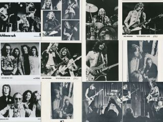 Wishbone Ash Press Kit - Andy Powell - Steve Upton - Martin & Ted Turner - Canada - 1971