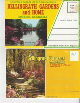 Alabama Card Folders,  Bellingrath Gardens & Home,  Theodore,  Vintage